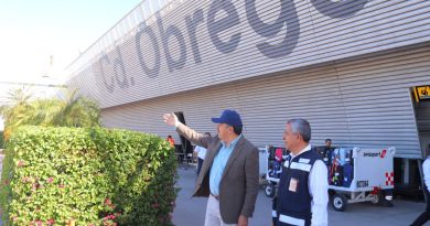 Participa presidente municipal Javier Lamarque en la inauguración de la nueva ruta aérea CDMX-Ciudad Obregón